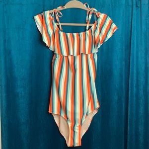 Albion Fit The Wave Gigi Striped One Piece